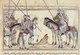 Iran / Persia / Arabia: A scene prior to the Battle of Badr (624 CE). Miniature painting from Rashid al-Din's Jami al-Tawarikh, c. 1305 (Khalili Collection, Folio 66A) - detail